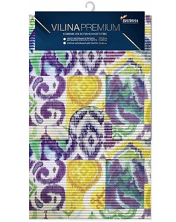 Набор ковриков для ванной комнаты и туалета VILINA Premium 50*50см, 50*80см (2шт) 6985/002PR - фото 78487