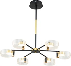 Светильник потолочный ESCADA 10226/6 LED*103W Gold/black - фото 78779