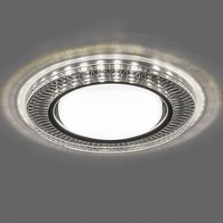 Светильник потолочный Feron встр.светод.подсв.20LED*2835 SMD 4000K 15W GX53 CD4038 проз.хр без лампы - фото 78812