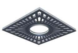 Светильник GAUSS BackLight BL126 Квадрат черный 3W Gu5.3 LED 4000K - фото 78820