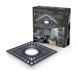 Светильник GAUSS BackLight BL126 Квадрат черный 3W Gu5.3 LED 4000K - фото 78821