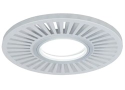 Светильник GAUSS BackLight BL136 Круглый узор белый 3W Gu5.3 LED 4000K - фото 78823