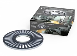 Светильник GAUSS BackLight BL135 Круглый узор черный 3W Gu5.3 LED 4000K - фото 78824