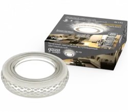 Светильник GAUSS BackLight BL142 Круглый белый матовый 3W Gu5.3 LED 3000K - фото 78829