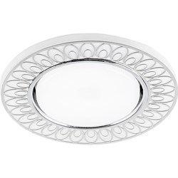 Светильник потолочный Feron встр.светод.подсв.20LED*2835 SMD 4000K 15W GX53 CD9913 белый мат. хром - фото 78847
