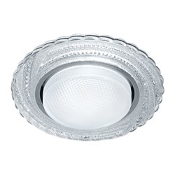 Светильник потолочный Feron встр.светод.подсв.20LED*2835 SMD 4000K 15W GX53 CD4037 проз.хр без лампы - фото 78856