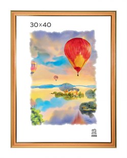 Фоторамка ЗЕБРА 30*40 пластиковая (303) цвет песочный - фото 79269