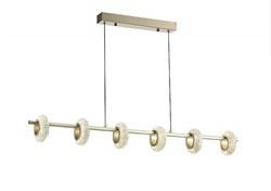 Светильник подвесной ESCADA 10252/6 LED*30W Champagne gold - фото 79667