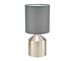 Светильник настольный ESCADA 709/1L E14*40W Grey/Chrome - фото 79668
