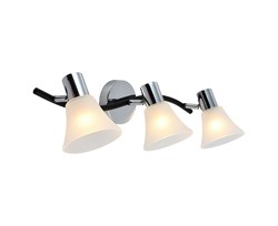 Светильник настенный ESCADA 661/3P E14*60W Chrome/Black - фото 79746