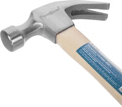 Молоток столярный ОРМИС деревянная рукоятка, 450г (Hobbi) 38-3-104 - фото 79770