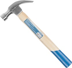 Молоток столярный ОРМИС деревянная рукоятка, 450г (Hobbi) 38-3-104 - фото 79771