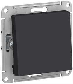 Выключатель WESSEN AtlasDesign 1-кл. сх1, 10АХ, механизм карбон ATN001011 - фото 79854