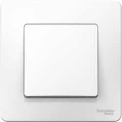 Выключатель WESSEN BLANCA BLNVS006101 1кл С/У (cх.1), 6А, 250B, белый - фото 79871