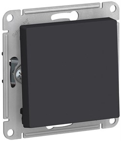 Переключатель WESSEN AtlasDesign сх7, 10АХ, механизм карбон ATN001071 - фото 79903