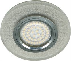 Светильник Feron потолочный встраиваемый со светодиодной подсветкой 15LED*2835 SMD 4000K, MR16 50W - фото 79970