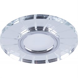 Светильник Feron потолочный встраиваемый со светодиодной подсветкой 15LED*2835 SMD 4000K, MR16 50W - фото 79973