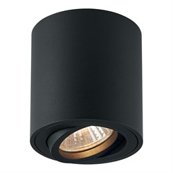 Светильник FERON накладной под лампу,спот поворот ML179 GU10 35W 220V IP20 черный 80*80*84 корп. мет - фото 79983