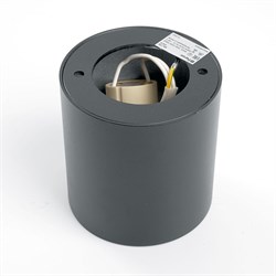 Светильник FERON накладной под лампу,спот поворот ML179 GU10 35W 220V IP20 черный 80*80*84 корп. мет - фото 79985