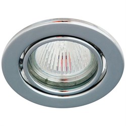 Светильник потолочный FERON встраиваемый DL11 MR16 G5.3 хром 15118 - фото 79989