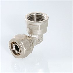 Угольник Valtec обжимной вн. резьба 20*3/4 VTm.352 - фото 80146