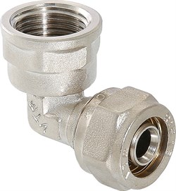 Угольник Valtec обжимной вн. резьба 20*3/4 VTm.352 - фото 80147