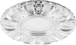 Светильник потолочный Feron встр.светод.подсв.15LED*2835 SMD4000K MR16 50WG5.3 прозр.хромCD921 28896 - фото 80381