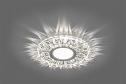 Светильник потолочный Feron встр.светод.подсв.15LED*2835 SMD4000K MR16 50WG5.3 прозр.хромCD911 28894 - фото 80383