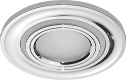 Светильник потолочный Feron встраив.светод.подсв.15LED*2835 SMD 4000K MR16 50W G5.3 хром CD600 29709 - фото 80564