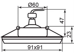 Светильник потолочный Feron MR16 G5.3 серебро 8170-2 19719 - фото 80624