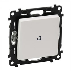 Выключатель LEGRAND DIY VALENA Life с подсветкой белый 752410 - фото 80996