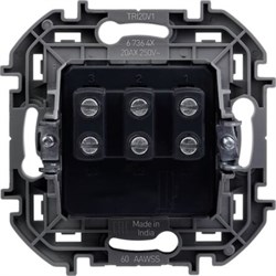 Выключатель LEGRAND INSPIRIA 3кл алюминий 673642 - фото 81011