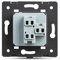 Выключатель VIVALDI универсальный стандарт+проходной 1-кл. золото C7-K1S-13 - фото 81047