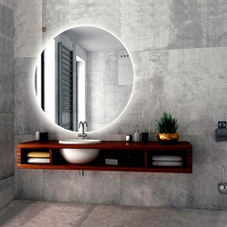 Зеркало LED САВАННА сенсорный выключатель d1000 - фото 81071