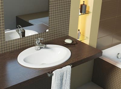 Раковина встраиваемая Calla 54*41 - фото 8149