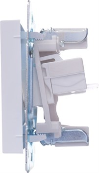 Розетка LEZARD VESNA компьютерная, двойная, белая 742-0288-141 (механизм) - фото 81512