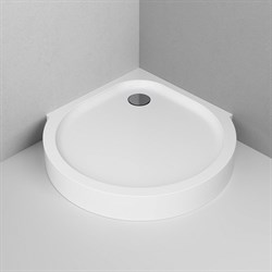 Душевой поддон AM.PM Like Round для ограждения 95*95, белый акрил W83T-333-095W - фото 81802