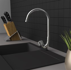 Смеситель RUBINETA Swan 33 ST для кухни SW0058 - фото 81894