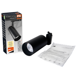 Светильник JAZZWAY PTR 0715 15W 3000K 24° BL черный IP40 5018525 - фото 81949