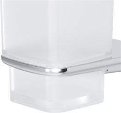 Стакан AM.PM Inspire 2,0 стеклянный, с настенным держателем, хром A50A34300 - фото 82025