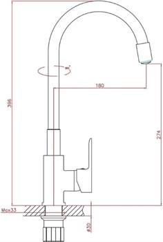 Смеситель HAIBA комбинированный силиконовый с гибким изливом, белый/хром латунь HB70112-8 - фото 82107