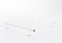 Полотенцесушитель TERMAX ЭЛЕКТРИЧЕСКИЙ Трапеция белый 3/4 500х500 TEL35050-2 - фото 82153