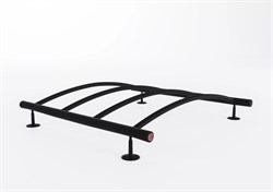 Полотенцесушитель TERMAX ЭЛЕКТРИЧЕСКИЙ Радиус черный 3/4 500х500 TEL25050-3 - фото 82163