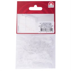 Комплект DELFA крючков 100 шт. С16.5.01.00.100 РБ цвет белый - фото 82581