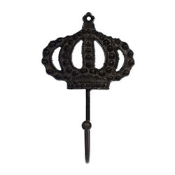 Крючок BLUMEN HAUS КОРОНА декоративный в ассортименте 10*17*4,5см/36/6 66058 - фото 82604