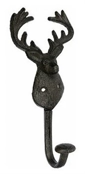 Крючок BLUMEN HAUS Олень декоративный 9*20*5см 66018 - фото 82609