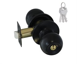 Защелка м/к НОРА-М ЗШ-01 ISPARUS черный (ключ/фиксатор) - фото 82843