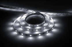 Лента Feron светодиодная 30SMD(5050)m 7,2W/m12V 5m белый, на белом основании LS606 27641 - фото 82869