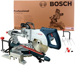 Пила торцовочная BOSCH Professional GCM 800 SJ 0601B19000 - фото 82966