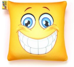 Игрушка Антистрессовая Смайл 30*30см 15асп56ив - фото 82990